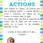 DAILY ENGLISH ACTIONS IN THE CLASSROOM