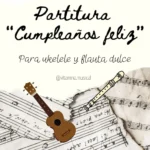 Partitura Cumpleaños feliz