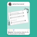 Ficha práctica (DO, RE, MI, SOL Y LA)