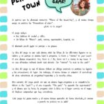 SPEAKING GAME- PLACES IN TOWN + PREPOSITIONS