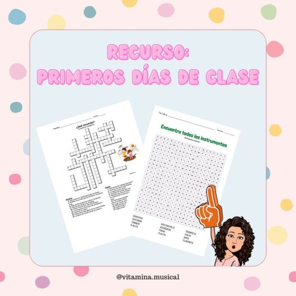 Repaso primeros días de clase