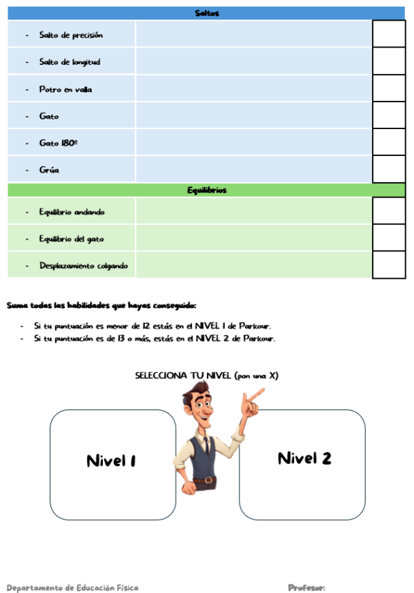 Situación de aprendizaje - PARKOUR - Imagen 8