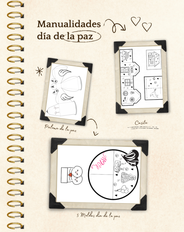 Manualidades día de la paz