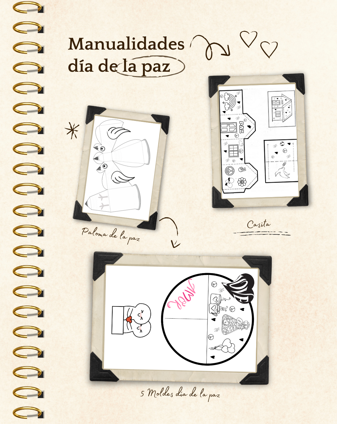 Manualidades día de la paz