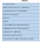JUEGOS de EF para 11 unidades didácticas de 1º, 2º y 3º de Primaria.