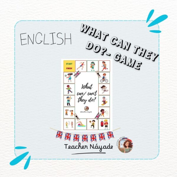SPEAKING GAME- WHAT CAN THEY DO? - Imagen 3