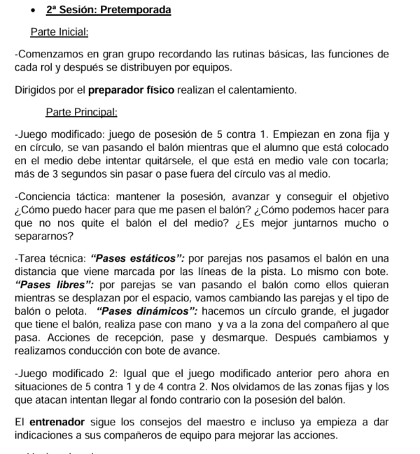 Situación de aprendizaje BALONMANO en 5º y 6º Primaria utilizando el Modelo de Educación Deportiva: incluye sesiones, registros, instrumentos de evaluación y diplomas. - Imagen 4
