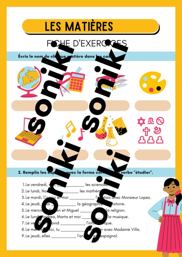 pack recursos de frances para 6º primaria - Imagen 4