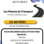 pack recursos de frances para 6º primaria