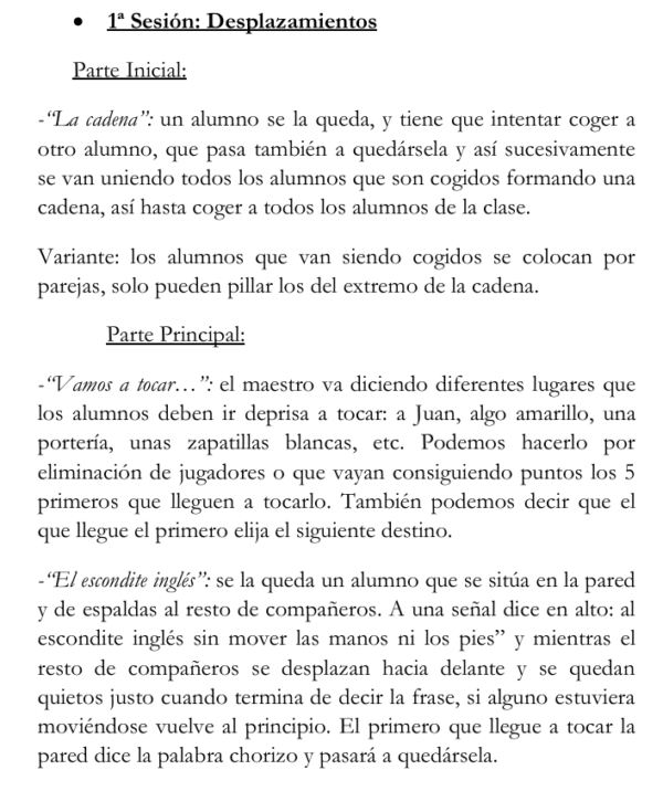 JUEGOS de EF para 12 unidades didácticas de 4º, 5º y 6º de Primaria. - Imagen 3