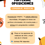 Pack Oposiciones Lenguaje Musical: Programación, 12 unidades didácticas, anexos y defensa