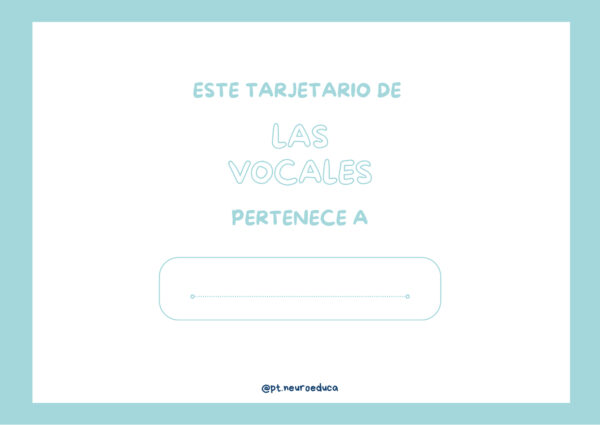 Libro didáctico: LAS VOCALES - Imagen 2