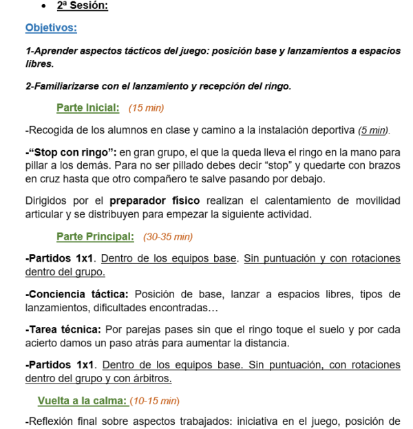 Situación de aprendizaje RINGO en 4º, 5º y 6º Primaria: incluye sesiones con juegos, reglas, instrumentos de evaluación. y producto final - Imagen 3