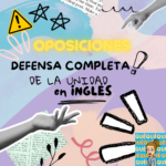 DEFENSA DE LA UNIDAD DIDÁCTICA MAGISTERIO INGLÉS