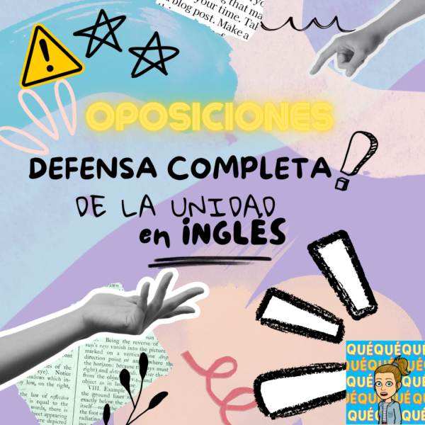 DEFENSA DE LA UNIDAD DIDÁCTICA MAGISTERIO INGLÉS