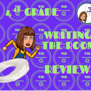 WRITING THE ROOM. KIDS CAN 4TH GRADE.