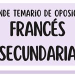 FRANCÉS. Pack temario oposición secundaria