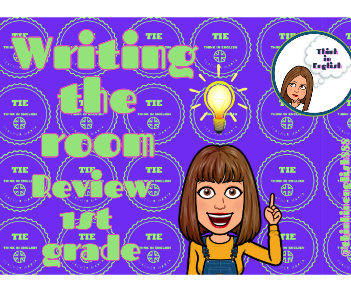 WRITING THE ROOM. KIDS CAN 1ST GRADE.