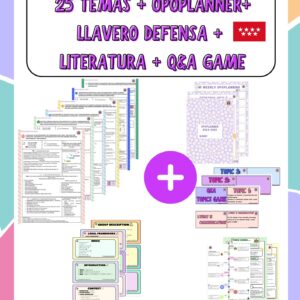 PACK TODO OPOS INGLÉS MADRID 🔴