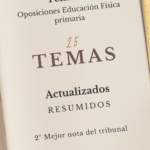 Temario oposiciones EF primaria