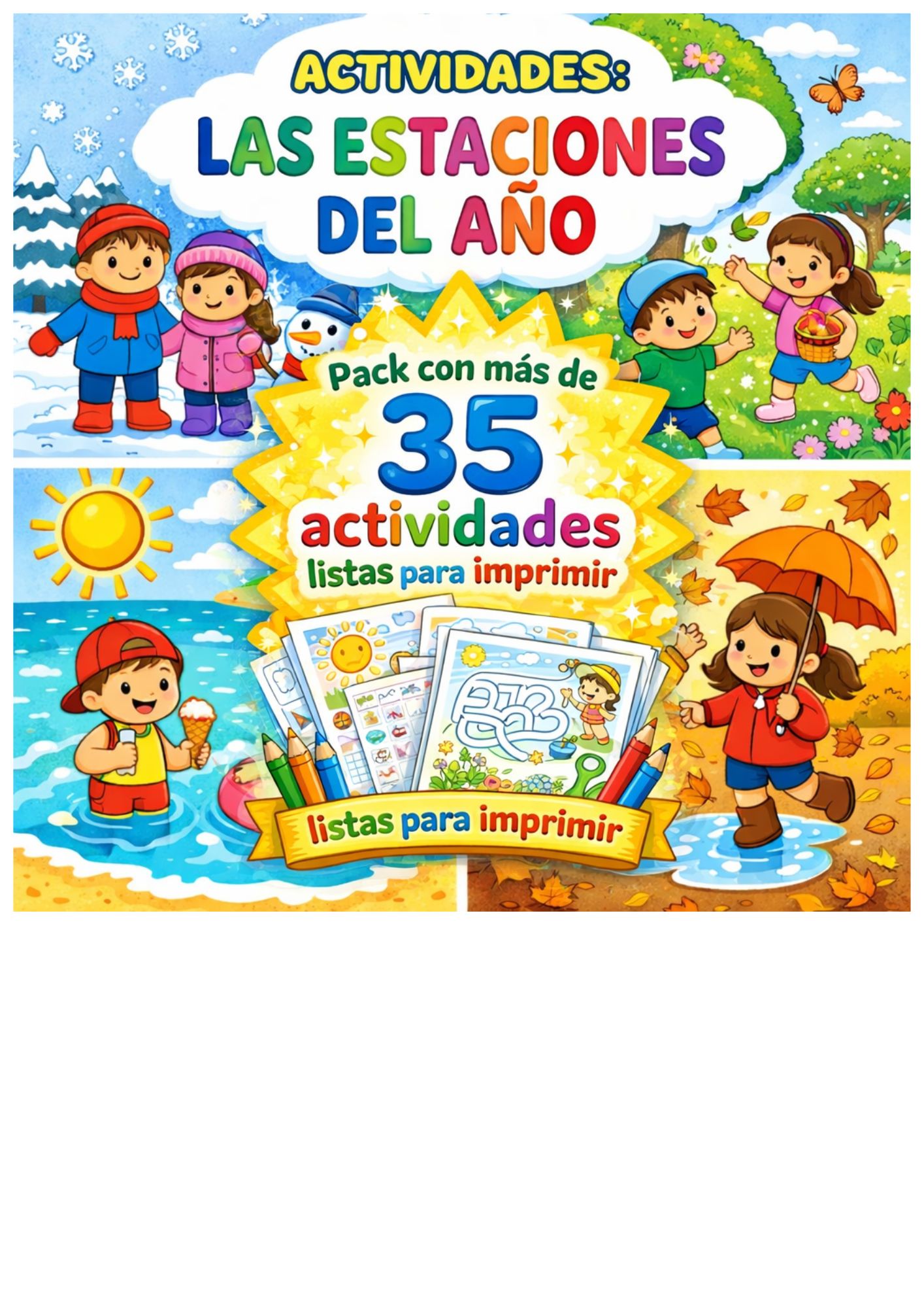 Pack estaciones del año