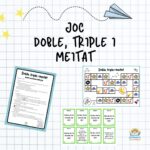 Joc doble, triple i meitat