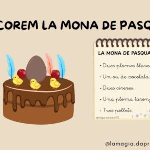 Decorem la mona de pasqua