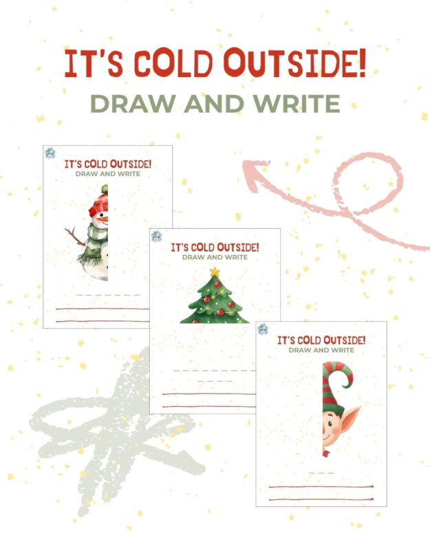 It's cold outside! - Draw and write