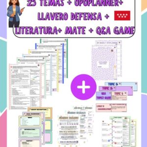 PACK TODO OPOS INGLÉS MADRID