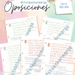 Oposiciones secundaria inglés: Topics 60-64