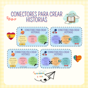 Conectores para crear historias – Castellano y Valenciano