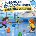 50 juegos EF días de lluvia en espacio reducido y para toda Primaria.