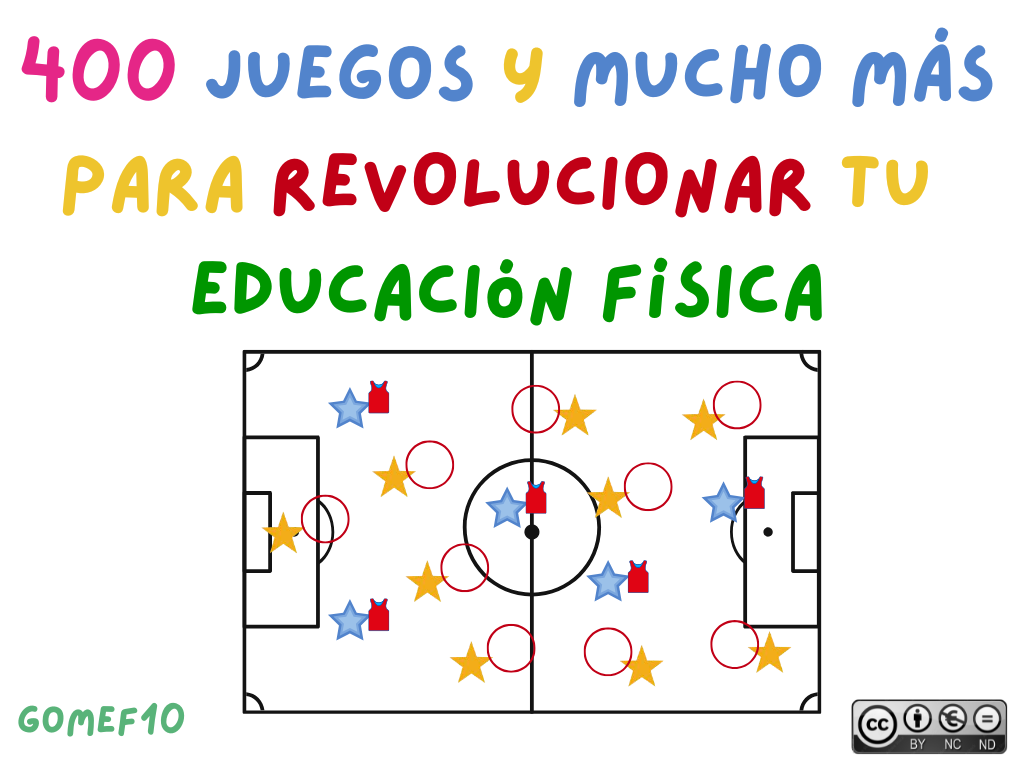 400 JUEGOS Y MUCHO MÁS PARA REVOLUCIONAR TU EDUCACIÓN FÍSICA / LIBRO E – BOOK