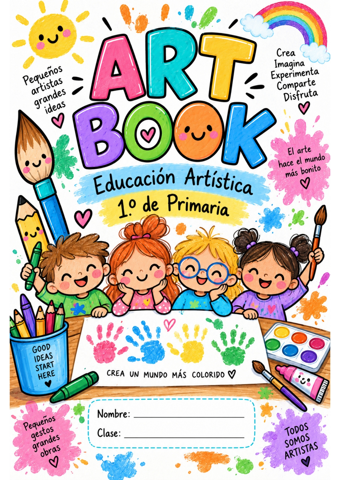 🎨✨ ¡NUEVO ART BOOK DE EDUCACIÓN ARTÍSTICA PARA 1.º DE PRIMARIA! ✨🎨