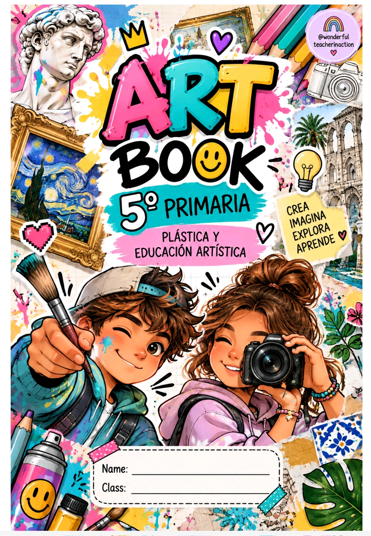 Nuevo ARTBOOK 5º de Primaria🌈🎉🙌🏼